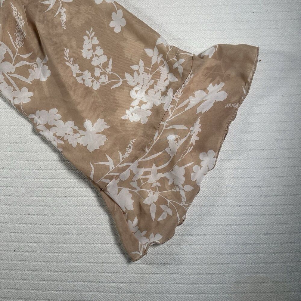 Peach Love California Pink Floral Long Sleeve Bodysuit - Picture 7 of 11